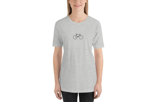 Single Speed - Womens Heather Grey T-Shirt