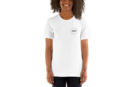 Work Hard, Play Hard - Womens White T-Shirt