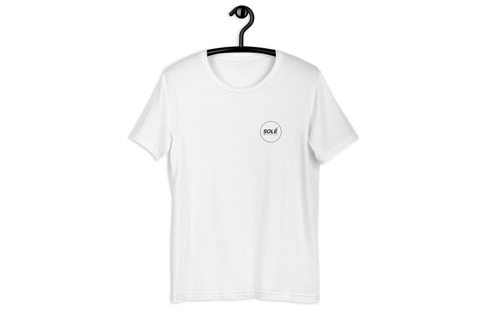 Load image into Gallery viewer, Solé Logo - Womens White T-Shirt
