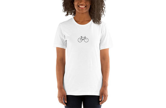 Single Speed - Womens White T-Shirt