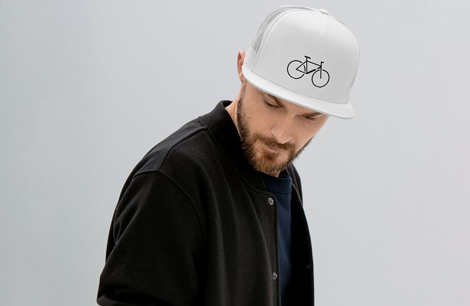 Load image into Gallery viewer, Single Speed - White Trucker Cap

