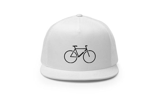 Load image into Gallery viewer, Single Speed - White Trucker Cap
