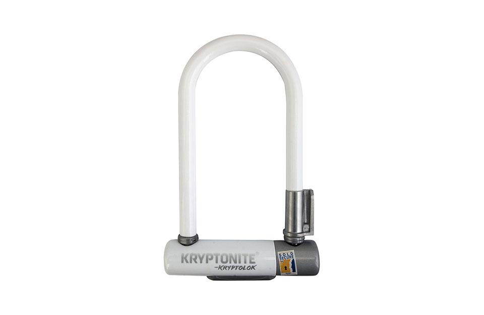 Antivol vélo U Kryptonite Kryptolok Series 2 Mini 7 - Blanc