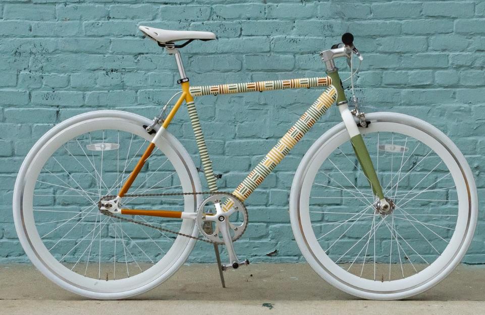 fixed gear gallery Lines Artist Bike by Gigi Allen