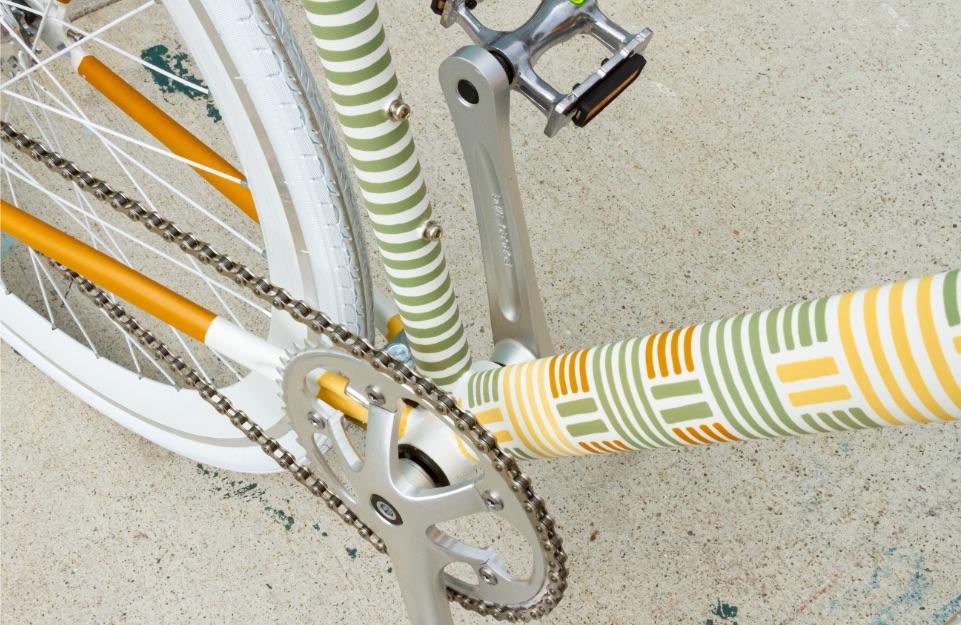 Load image into Gallery viewer, Lines Artist Bike by Gigi Allen - SOLD!
