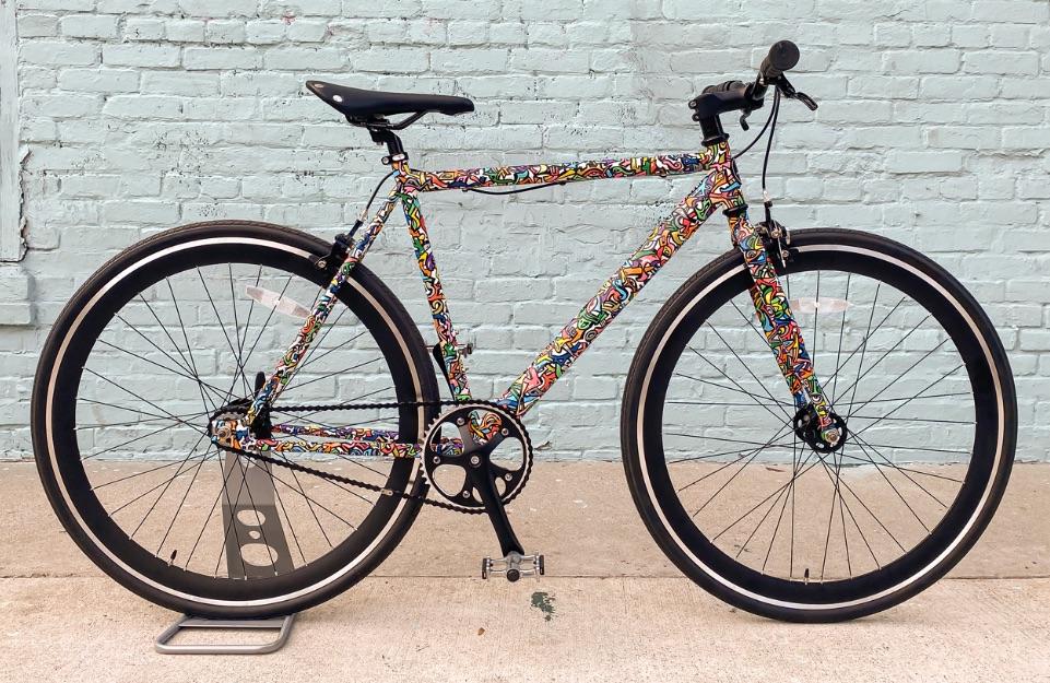 Load image into Gallery viewer, Observer Artist Bike by Brian Johnson - SOLD!
