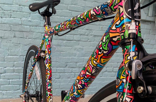 Fixie Sticker Bomb