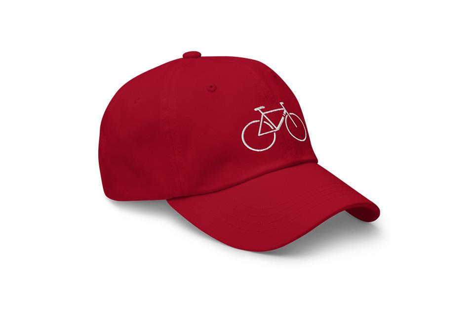 Load image into Gallery viewer, Single Speed - Dad Hat - Cranberry
