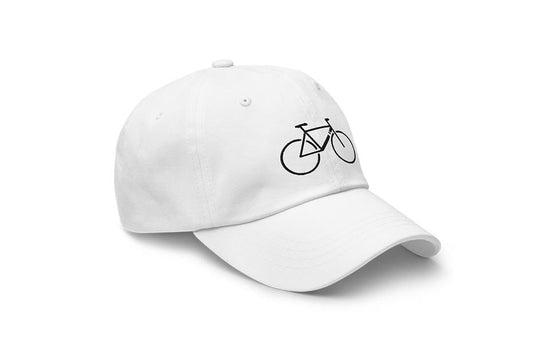 Single Speed - Dad Hat - White