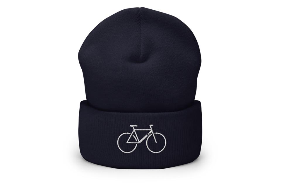 Load image into Gallery viewer, Single Speed - Cuffed Beanie Navy
