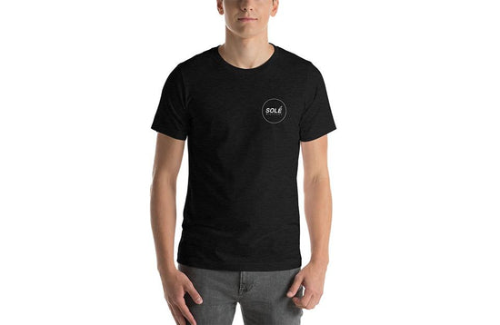 Load image into Gallery viewer, Sun Chasers - Mens Black Heather T-Shirt
