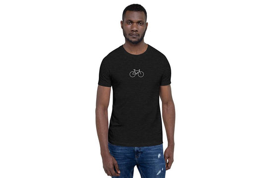 Single Speed - Mens Black Heather T-Shirt