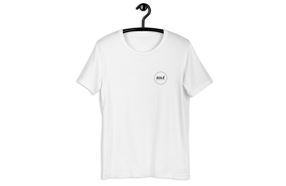 Solé Logo - Mens White T-Shirt