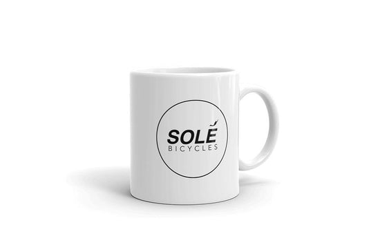 Load image into Gallery viewer, Solé Logo - White Coffee Mug
